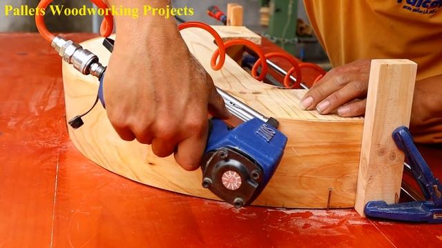 Creative And Unique Curved Woodworking Projects // Extremely Unique Curved Coffee Table Never Seen