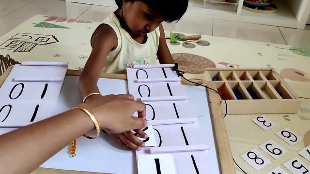 How to do DIY Teen Board? | How we studied Chloroplast? | Montessori Maths | Toddler Activities смотреть онлайн