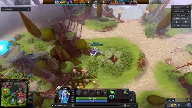 Dota 2 Coaching Guardian - Crystal Maiden / Lich Laning stages смотреть онлайн