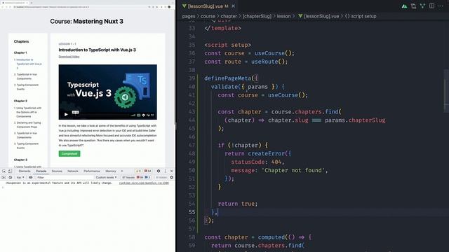 032-Mastering Nuxt - 3-6 Route Validation - HD смотреть онлайн