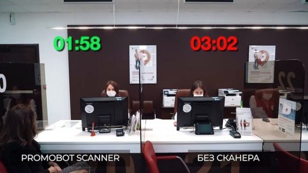 «Промобот» представляет_ Promobot Scanner для МФЦ