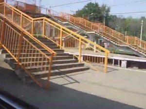 Экспресс Москва-Дубна проходит станцию Икша