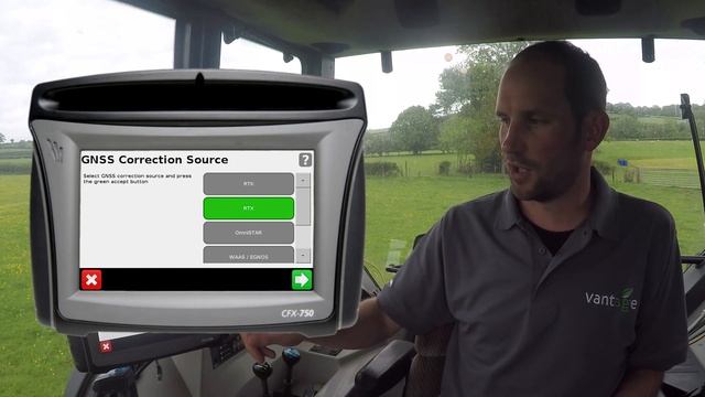 Trimble RTX EA Frequency Update on CFX-750 Display смотреть онлайн