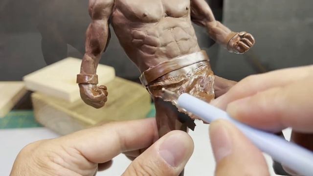 Sculpting MIGHTY MIGHTOR | polymer clay смотреть онлайн