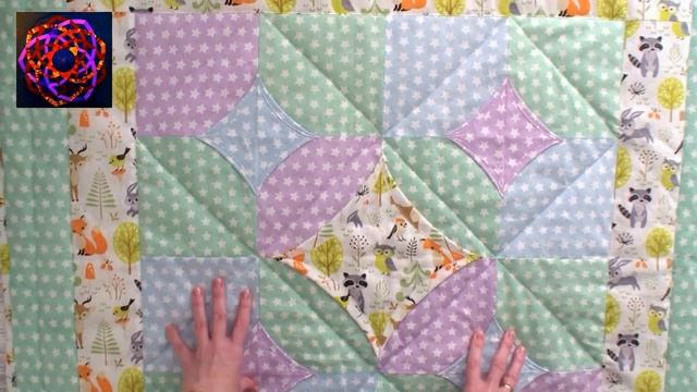 Лоскутное одеяло из блока 10 минут ПРОСТО и ЯРКО [Что получилось из весового лоскута] смотреть онлайн