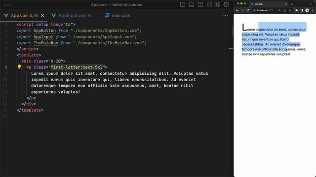 05_Styling Pseudo Elements in Tailwind CSS смотреть онлайн