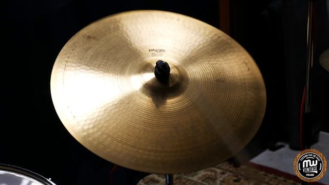 MW-Vintage.pl - Paiste 505 20'' Ride Black Label Vintage 2160g 4K смотреть онлайн