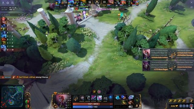 Dark Willow Dota 2 [ 27 Kill ] - Dota 2 Gameplay Live - Watch & Learn