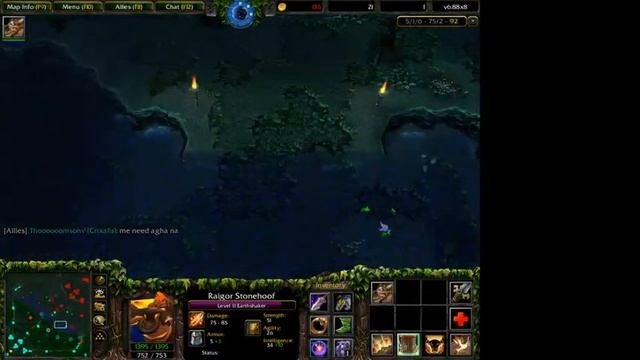 RGC - DotA 1 Earthshaker Skin Gameplay смотреть онлайн