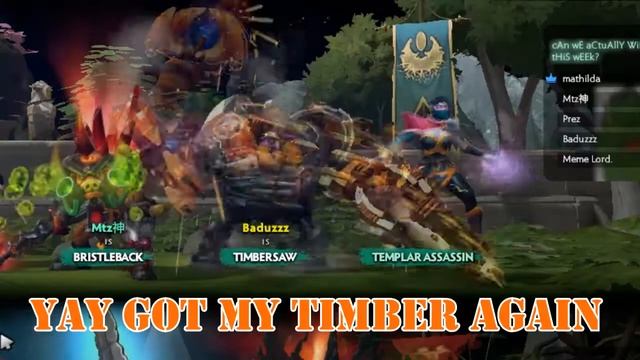 Dota 2 Battle Cup TimberSay Lumberjack смотреть онлайн