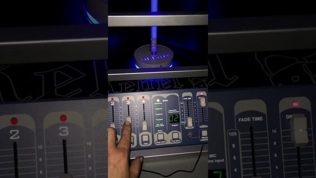Rebel neon ion Dmx controlled custom mic stand смотреть онлайн