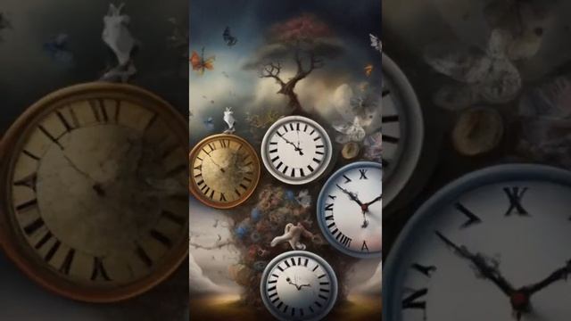 Видео при помощи и.и Кандинский,genmo,suno.На тему пролетающего времени.