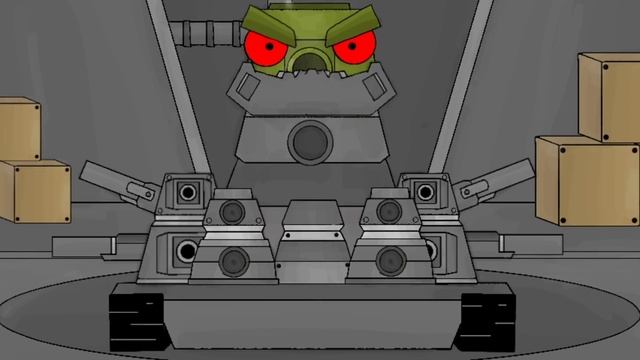 Мощный КВ44 Против Гибрид Карл - Мультики про танки