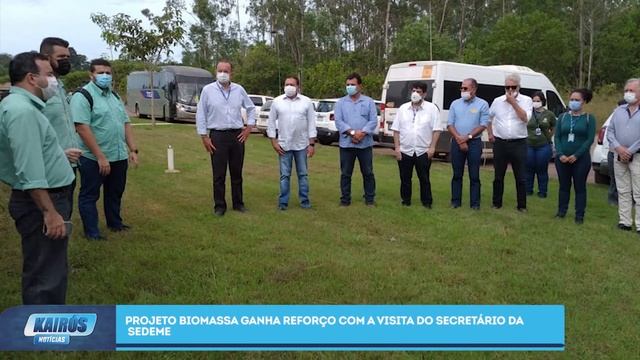 VISITA SECRETÁRIO ESTADUAL PROJETO BIOMASSA. смотреть онлайн