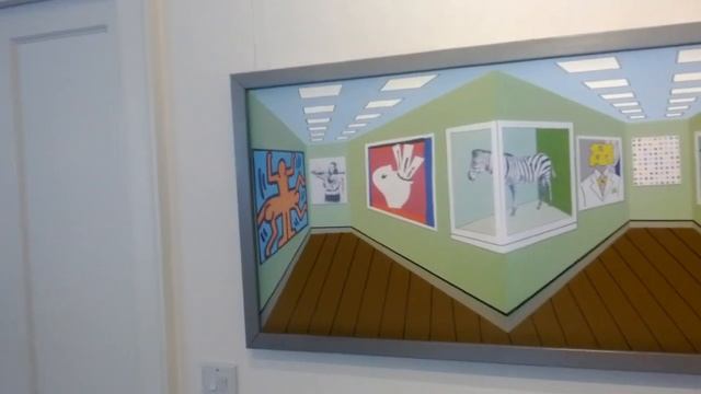 Weird perspective of a painting found in Windsor, England смотреть онлайн