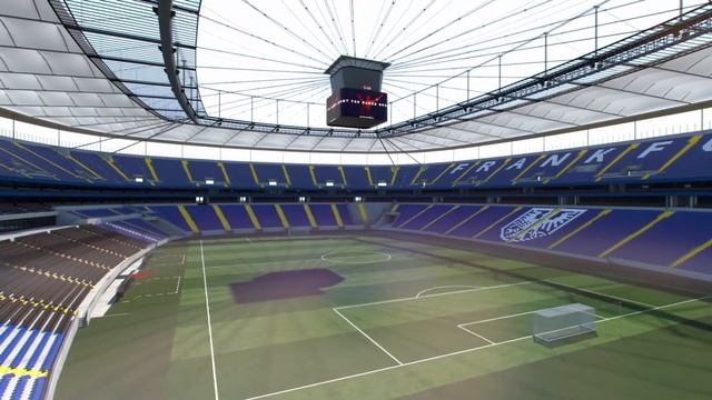 Viavisual LED-CUBE for Eintracht Frankfurt Stadium смотреть онлайн