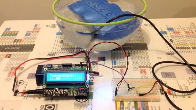 DS18B20 DS1820 Dallas Digital Temperature sensor with Arduino смотреть онлайн
