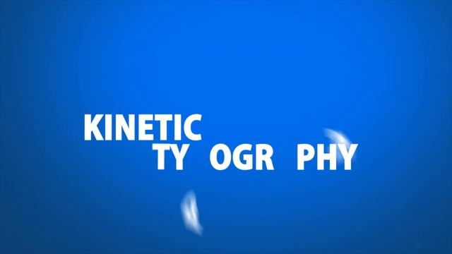 Kinetic Typography Template 01 смотреть онлайн