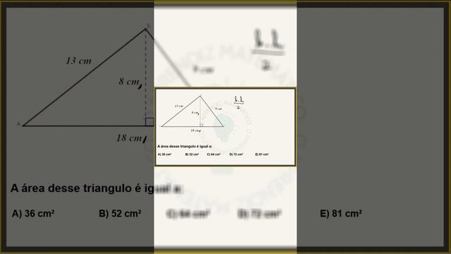 🚨[DESAFIO] QUAL A ÁREA DO TRIAGULO? смотреть онлайн