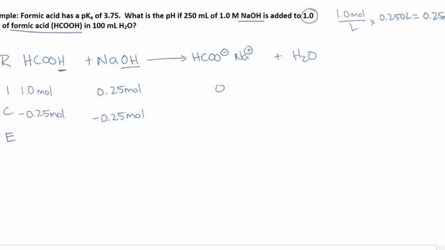 pH of weak acid and strong base смотреть онлайн