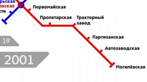 История развития Минского метро | 1984 - 2023