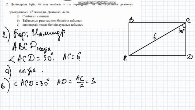 11-сынып Геометрия 3-тоқсан ТЖБ     #бжб  #тжб