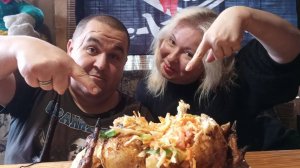 Обжор - шаурма в курице | Мукбанг курица с овощами