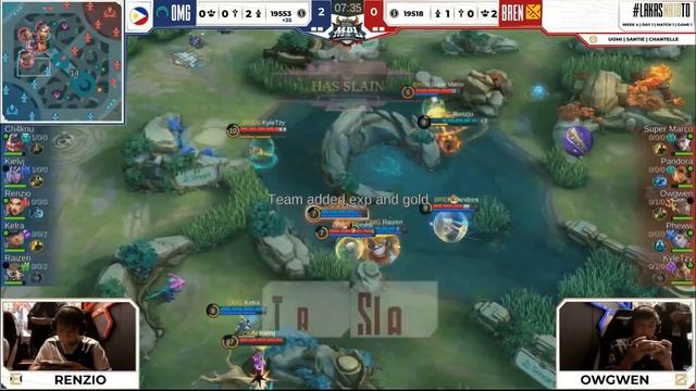 MPL PH S10 W4D1 BREN VS OMG GAME 1 смотреть онлайн