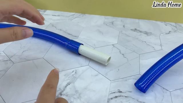 Great Trick To Join Two Hoses Without Going Out To Buy An Adapter - PVC Plumbing смотреть онлайн