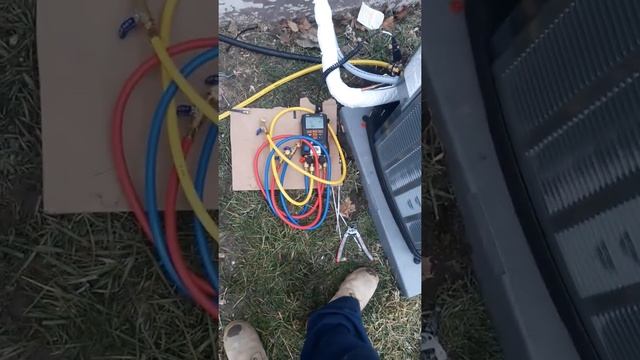 Testo 557 With Appion Setup For Quick Evacuation.