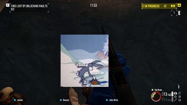Throwing A Javelin At A Bulldozer In Payday 2 смотреть онлайн