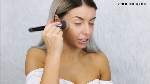 EASY 10 MINUTE MAKEUP TUTORIAL + FIRST IMPRESSIONS смотреть онлайн