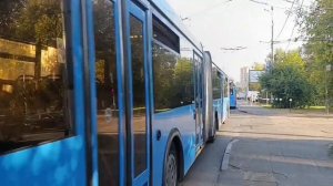 ЛиАЗ 6213.22 отправляется с остановки Улица дружбы г. Химки МО