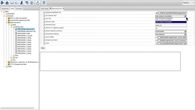 RNA-seq preprocessing in geneXplain platform: read quantification смотреть онлайн