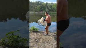 Урок  очень простого заброса кастинговой сети( американка)