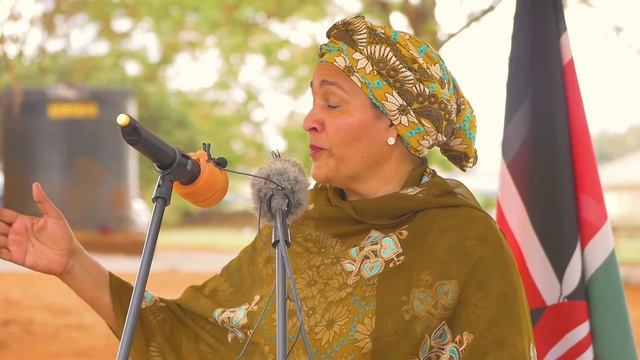 Deputy Secretary General UN, Amina Mohammed, visits F4E kitchen. смотреть онлайн