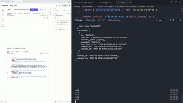 059 - Mastering Nuxt - 5-15 Auth and Server Routes - HD смотреть онлайн