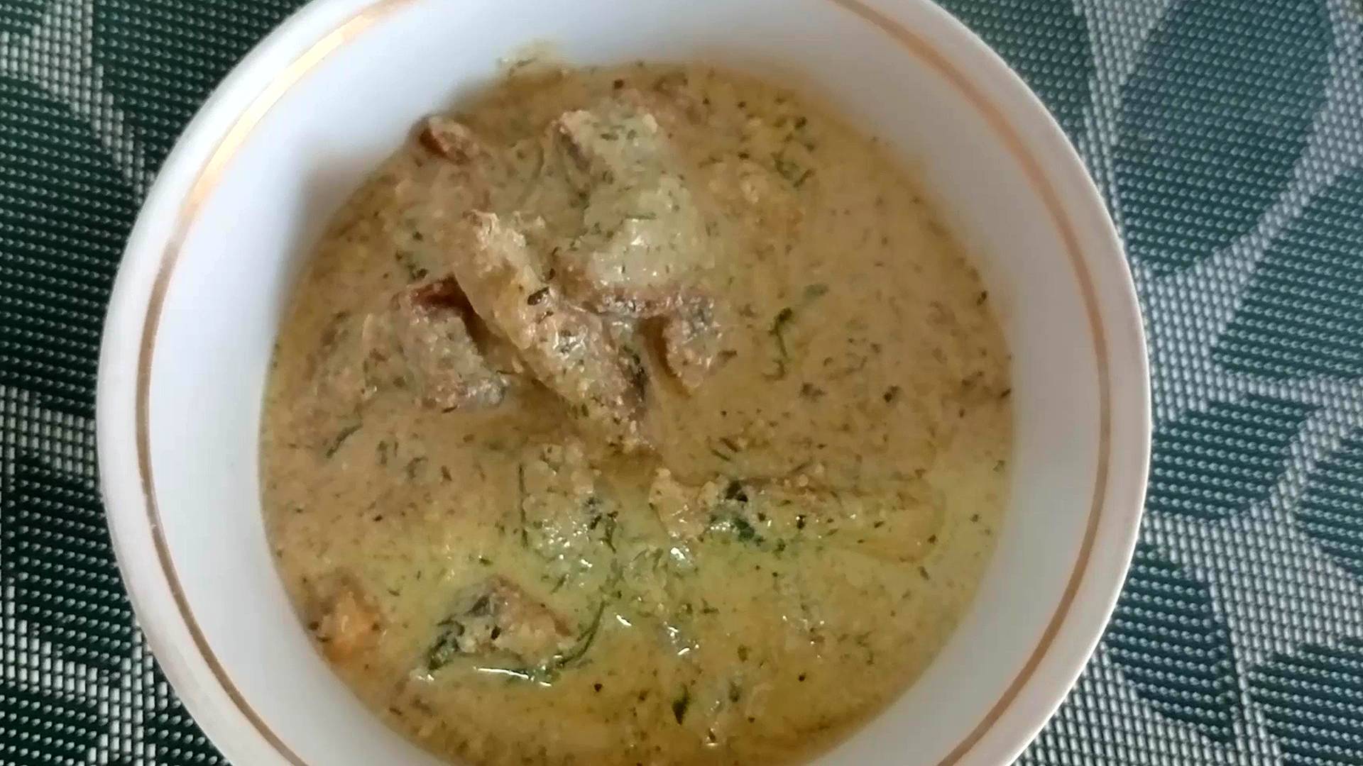 Грибной соус с орехами. Рецепт вкусного соуса из грибов.