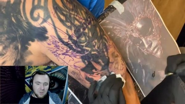 Разбор и Реакция! Как перекрыть старую татуировку?