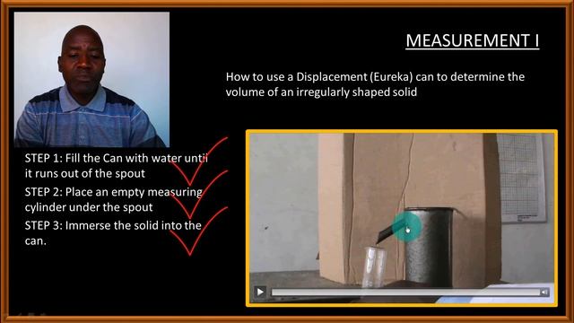 how to use a Eureka can to determine the volume of an irregular solid смотреть онлайн