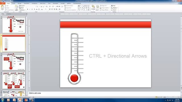 Create a Custom Thermometer in PowerPoint смотреть онлайн