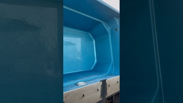 Композитный бассейн: доставка композитной чаши бассейна 4 х 2,6 м в Ленинградскую область