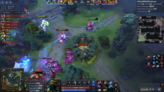 ✨Sneyking Nature's Prophet 84% Kill participation! Hard Support Highlights 7.35b - Dota 2 Top MMR смотреть онлайн