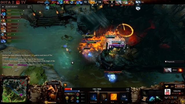 C9 vs EG Dota Pit League Season 3 Game 1 bo5 смотреть онлайн