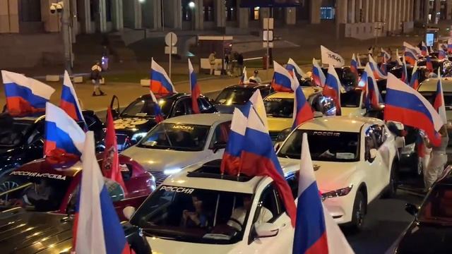 АВТОПРОБЕГ В ДНЬ ГОСУДАРСТВЕННОГО ФЛАГА смотреть онлайн