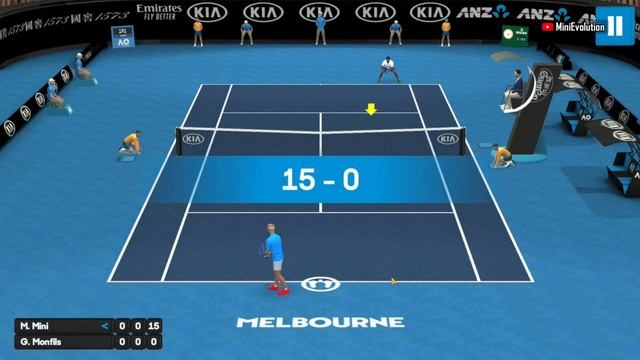 AO Tennis Game Evolution [2018-2020] смотреть онлайн