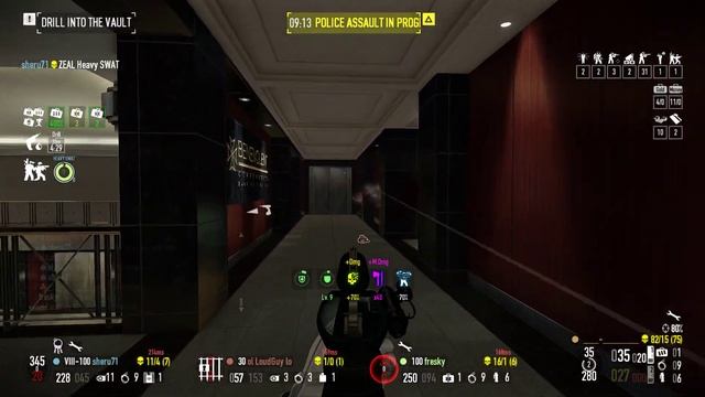 Payday 2 - Hardest Big Bank ever, I want to cry. смотреть онлайн