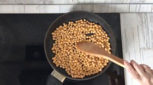 Жареный нут  Как пожарить НУТ на сковороде на гарнир