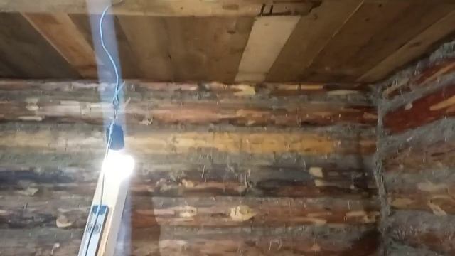Конопатка сруба изнутри и снаружи паклей и джутом. смотреть онлайн