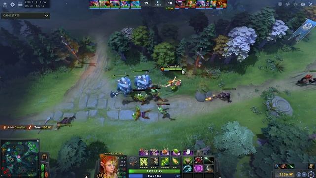 GeneRaL (Rank 87) plays Enchantress Dota 2 Full Game смотреть онлайн